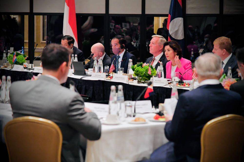 Presiden Jokowi bertemu dengan sejumlah CEO perusahaan besar di Amerika Serikat (dok. Sekretariat Presiden)