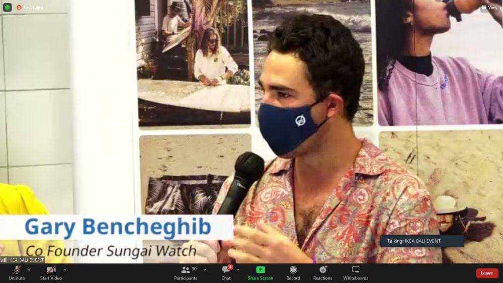 Liputan Virtual Peluncuran Koleksi Produk KÅSEBERGA Kolaborasi IKEA dan WSL, Jumat (13/5/2022). IDN Times/Agnes Z. Yonatan