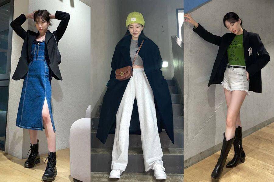 Padu padan outer ala Eunseo WJSN (instagram.com/eeunseo._.v)