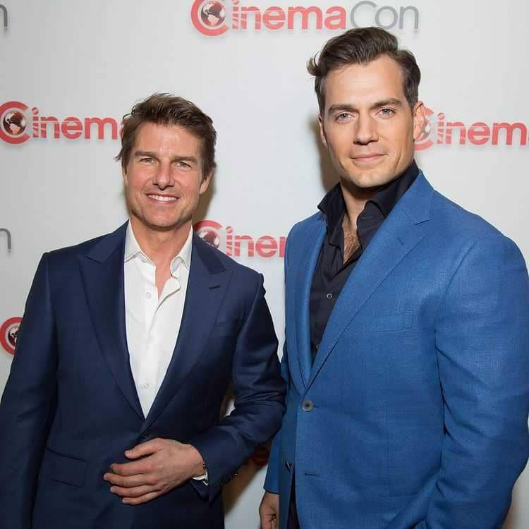 Tom Cruise dan Henry Cavill (instagram.com/missionimpossible)