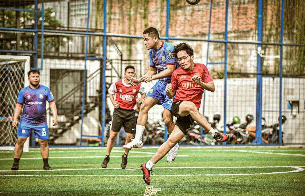 potret Sabian Tama bermain bola (instagram.com/sbngram)