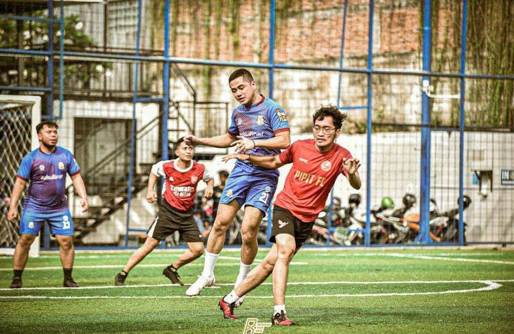 potret Sabian Tama bermain bola (instagram.com/sbngram)