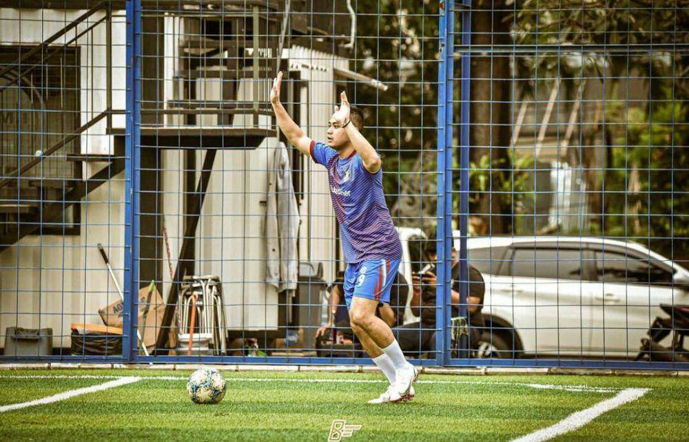 potret Sabian Tama bermain bola (instagram.com/sbngram)