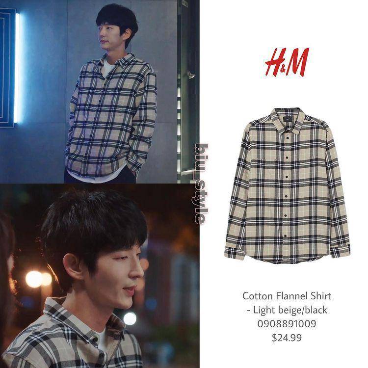 harga outfit Lee Joon Gi di Again My Life (instagram.com/biu_style)