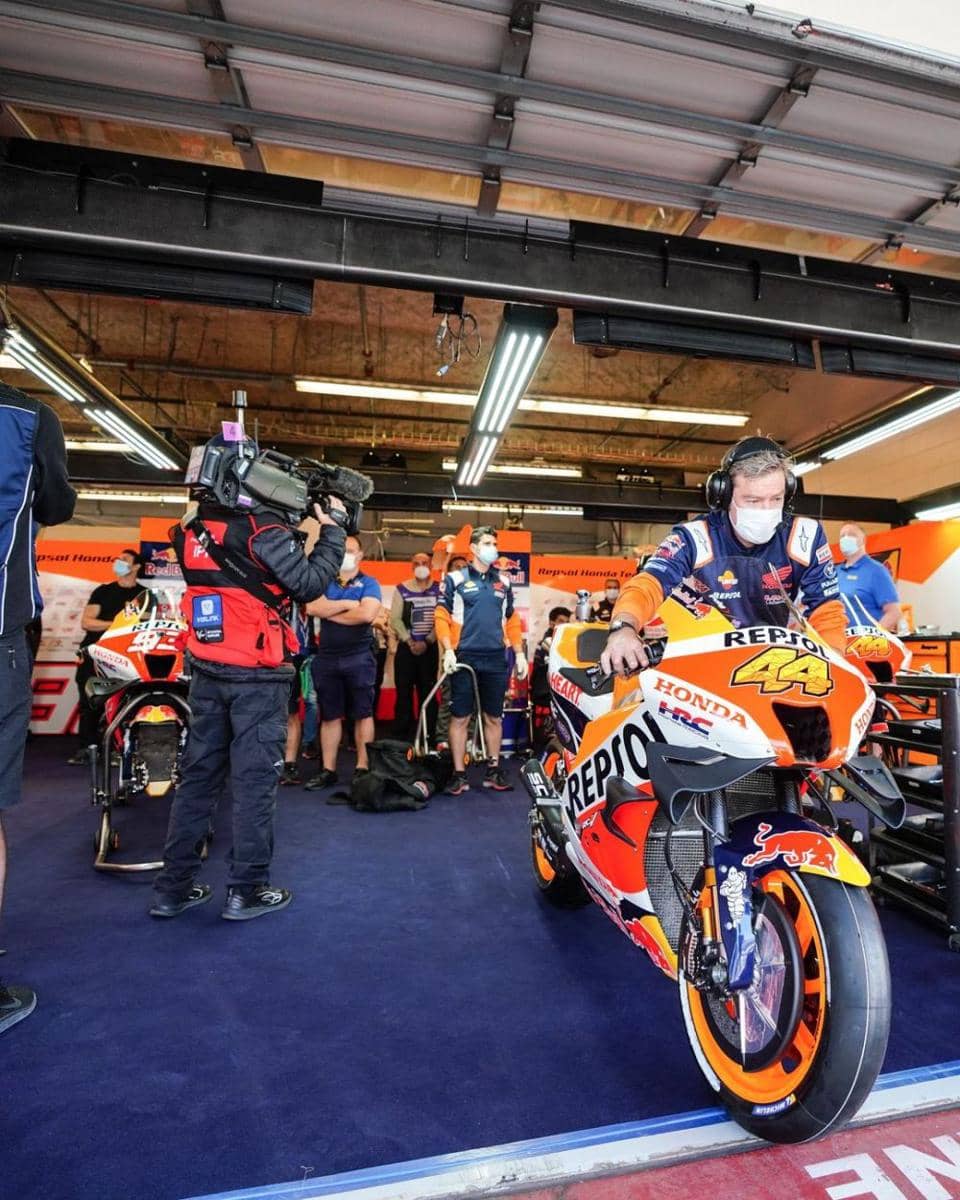 garasi Repsol Honda (instagram.com/hrc_motogp)