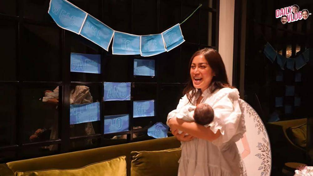 penyambutan Jessica Iskandar setelah melahirkan (youtube.com/jessicaiskandar)
