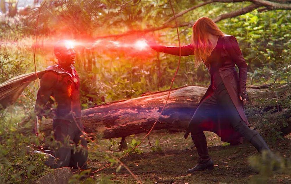 Wanda dan Vision (dok. Marvel Studios/Avengers: Infinity Wars)