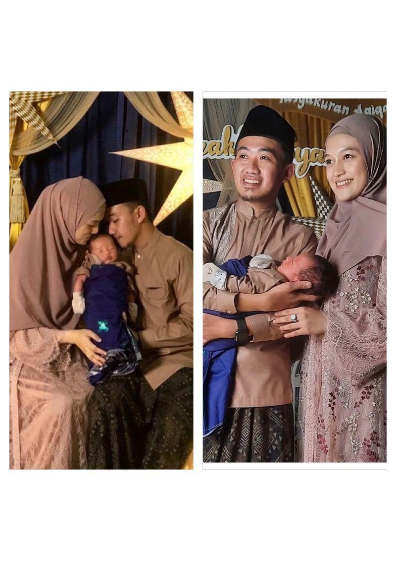 10 Momen Tasyakuran Aqiqah Baby B, Anak Pertama Ustaz Syam dan Jihan