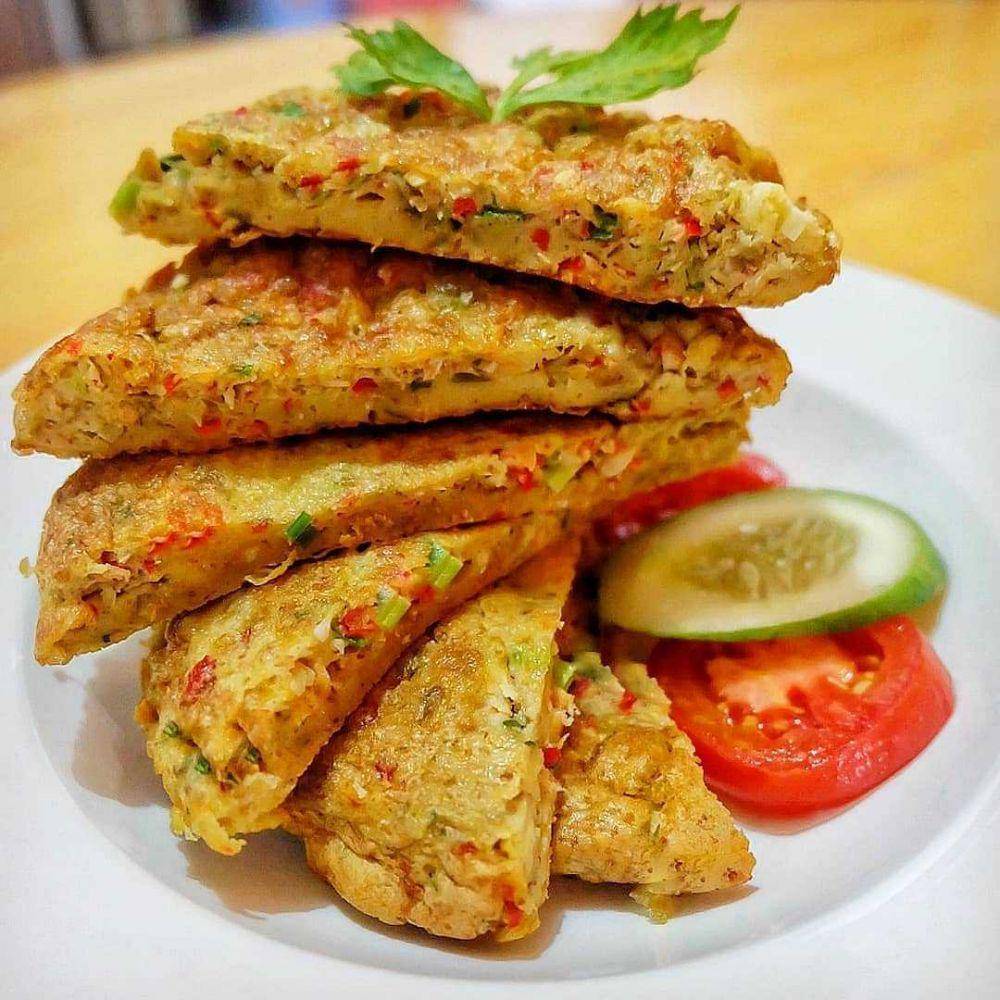 potret telur kelapa dadar pedas(instagram.com/resepkueibuku)