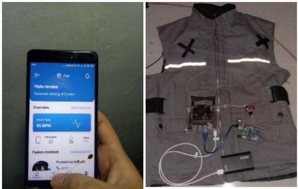 Keren, 5 Mahasiswa ITS Bikin Rompi Deteksi Serangan Jantung Koroner
