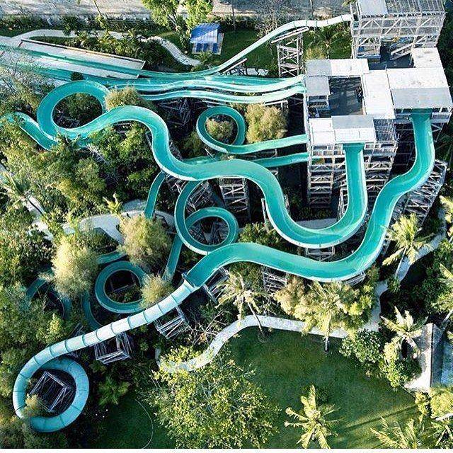 potret Waterbom Park Kuta (instagram.com/honeycombersbali)