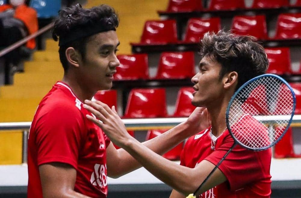 potret Bagas Maulana dan Muhammad Shohibul Fikri (instagram.com/bwf.official)