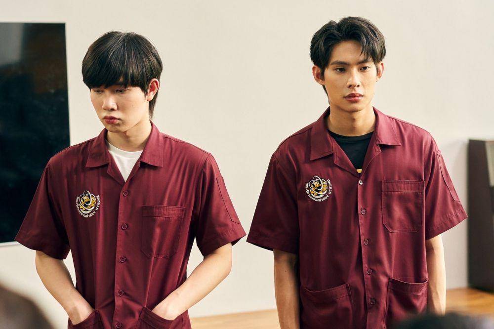 Yim Pharinyakorn dan Tutor Koraphat dalam cuplikan serial Cutie Pie. (twitter.com/mynameis_yim)
