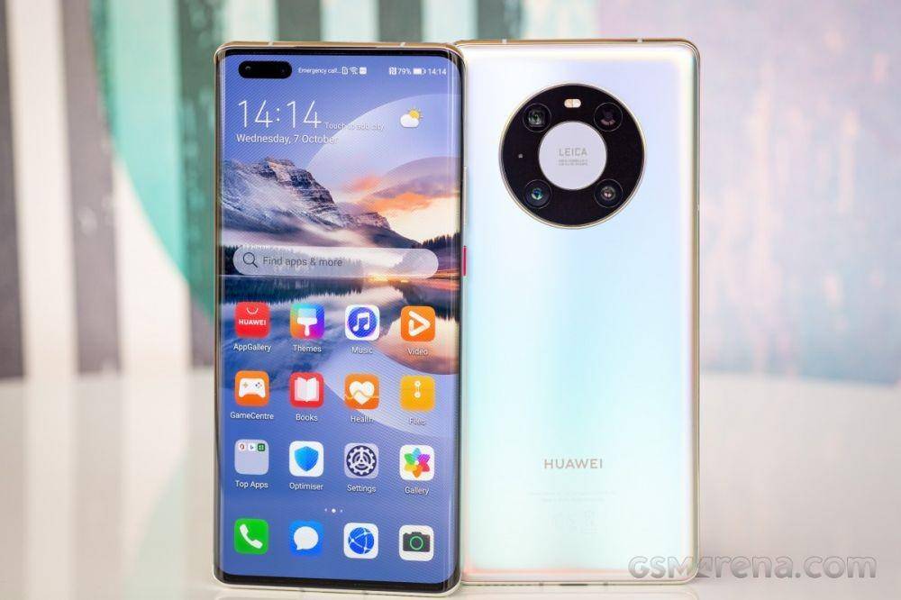 desain dan layar Huawei Mate 40 Pro (gsmarena.com)