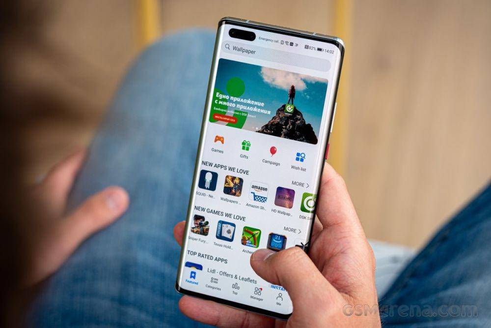 ilustrasi Huawei Mate 40 Pro (gsmarena.com)