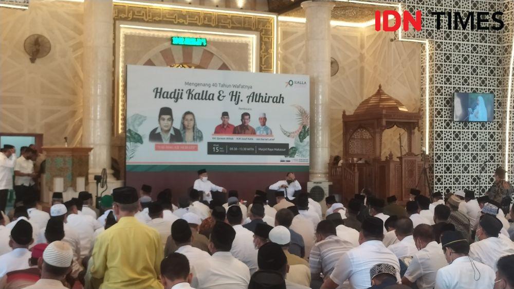 Haul 40 Tahun Hadji Kalla dan Hj Athirah Dihadiri Ribuan Orang