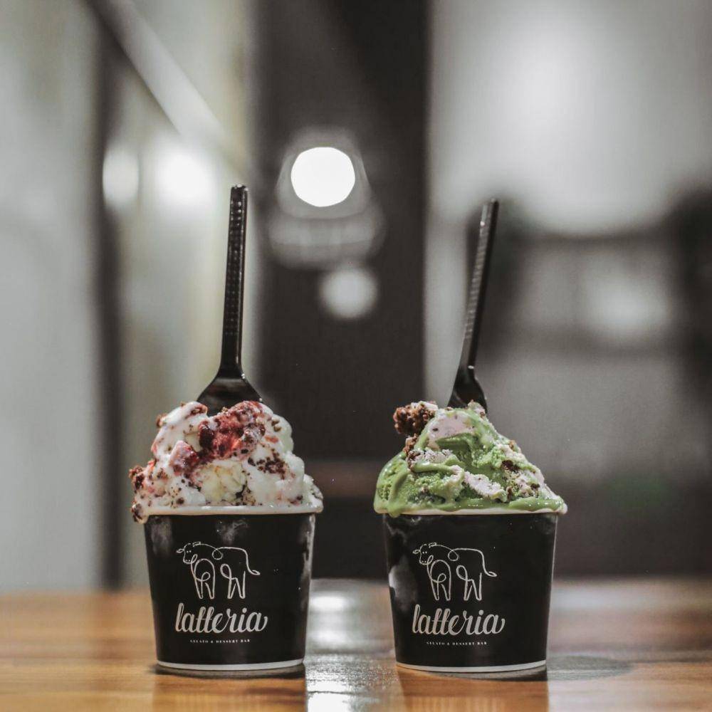 potret gelato di Latteria Gelato (instagram.com/latteriagelato.id)