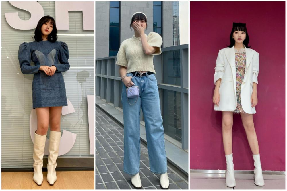 10 Ide Padu Padan Boots ala Yerin eks GFRIEND, Gaya Makin Gorgeous!