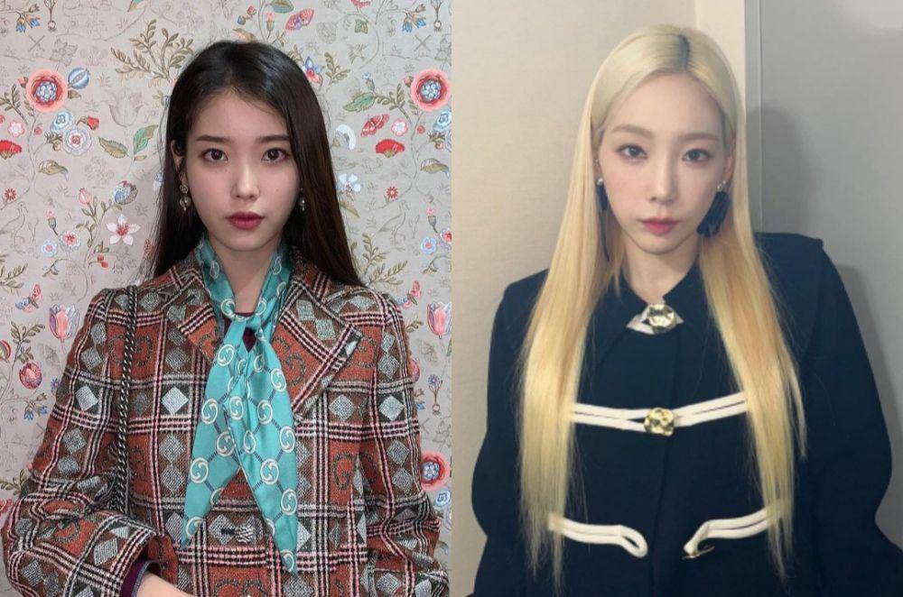 IU dan Taeyeon SNSD (instagram.com/dlwlrma | instagram.com/taeyeon_ss)
