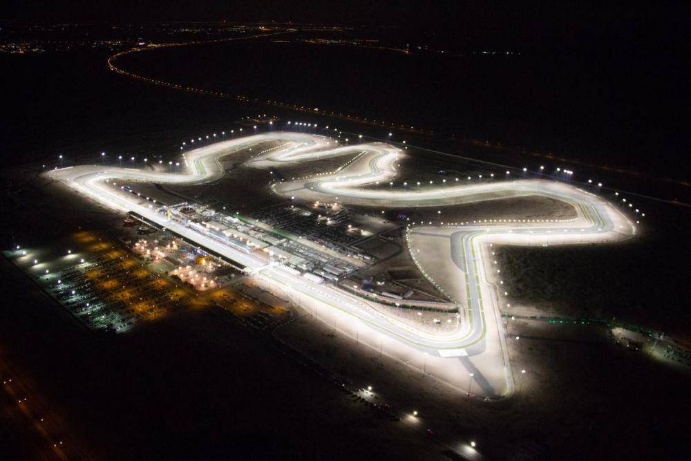 potret tampilan sirkuit Lusail (motogp.com)
