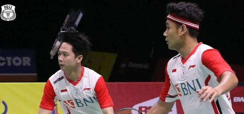 potret Kevin Sanjaya dan Bagas Maulana (instagram.com/badminton.ina)