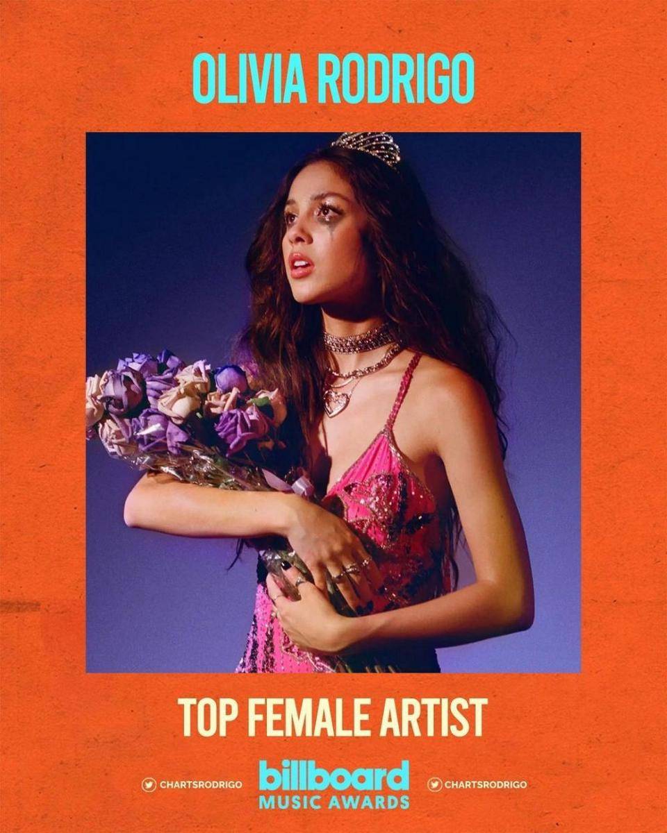 pemenang Billboard Music Awards 2022 (instagram.com/oliviarodrigo)