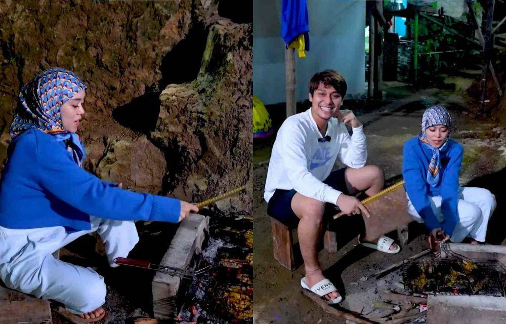 Lesti dan Rizky Billar masak ikan bakar (YouTube.com/Leslar Entertainment/)