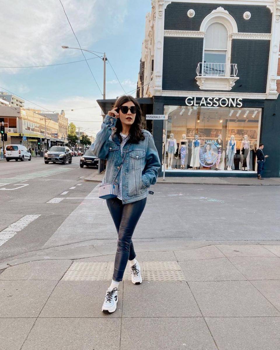 OOTD celana panjang ala Carissa Puteri (instagram.com/carrisa_puteri)