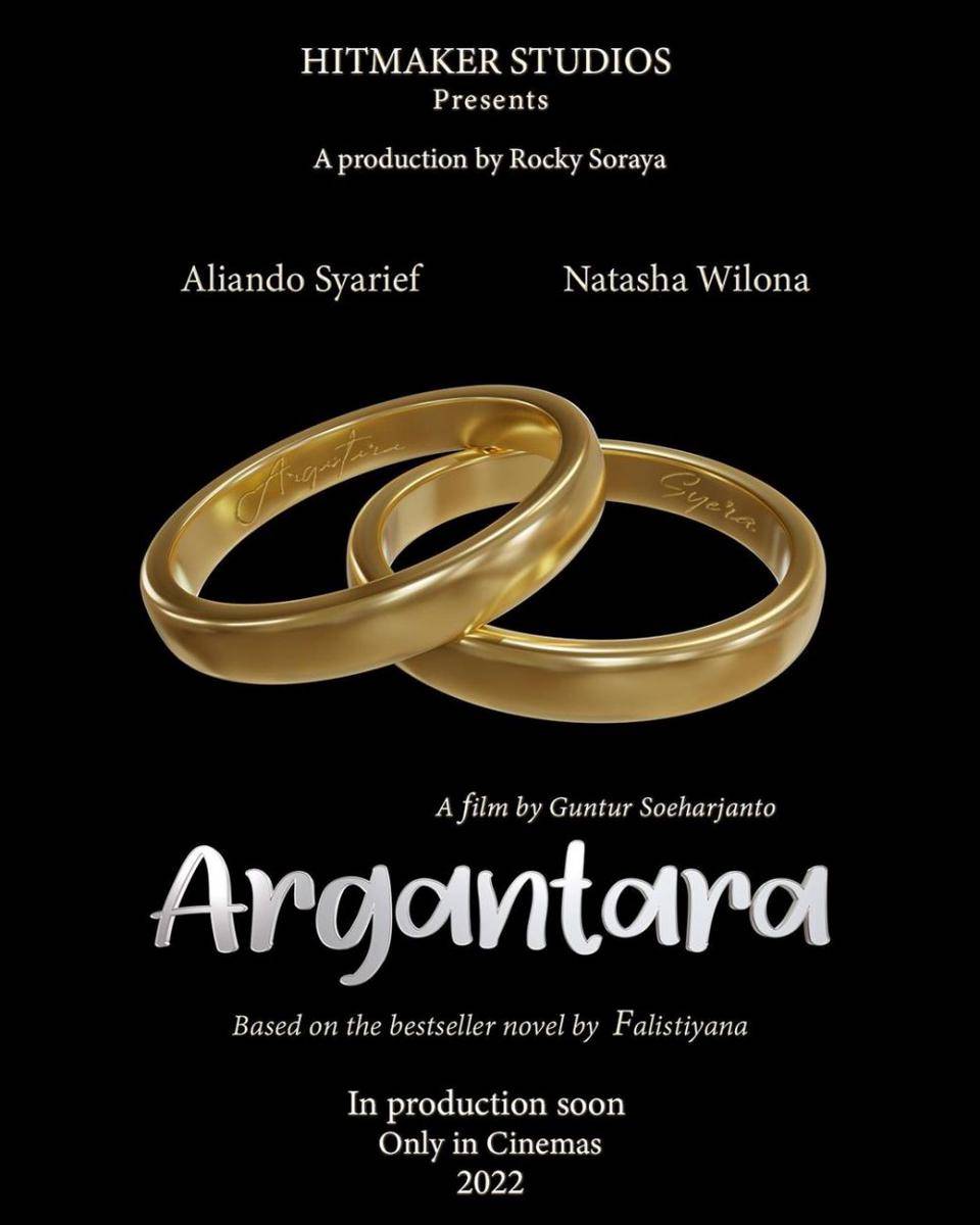 Poster pengumuman pemain film Argantara (instagram.com/hitmakestudios)