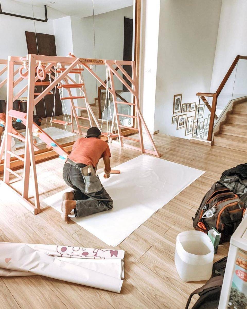 potret kamar baru Gempita (instagram.com/gisel_la)