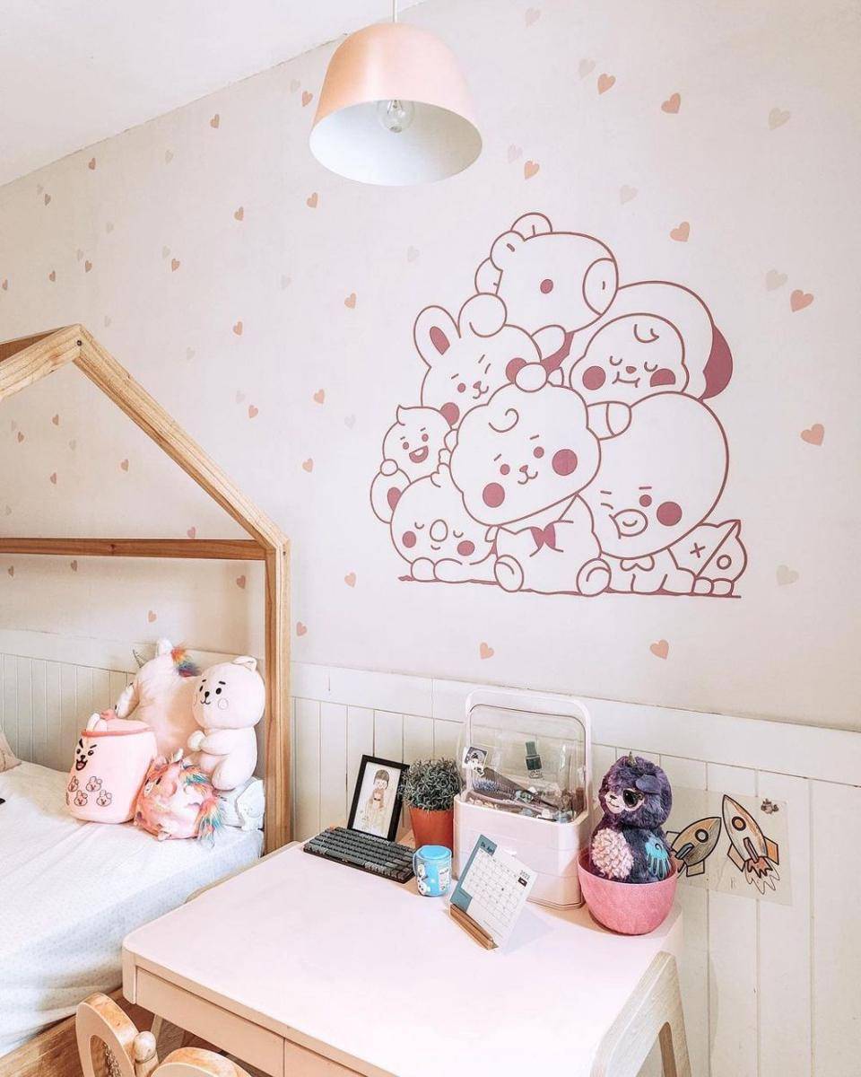 potret kamar baru Gempita (instagram.com/gisel_la)