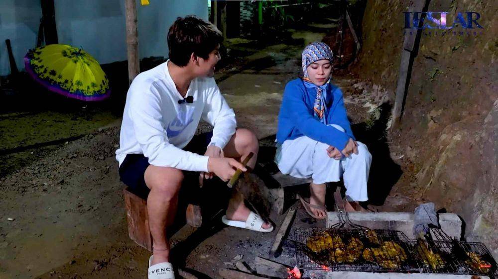 Lesti dan Rizky Billar masak ikan bakar (YouTube.com/Leslar Entertainment/)