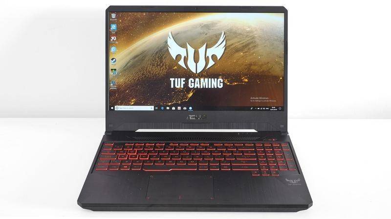 Laptop ASUS TUF Gaming FX505DY (techadvisor.com)