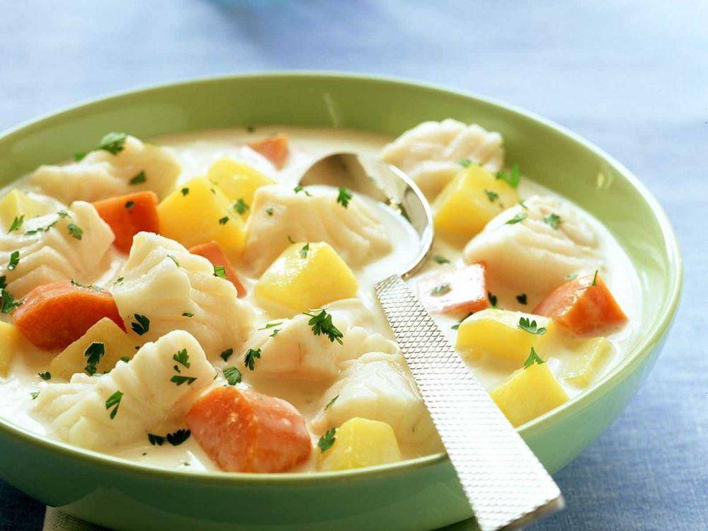ilustrasi cod soup (eatsmarter.com)