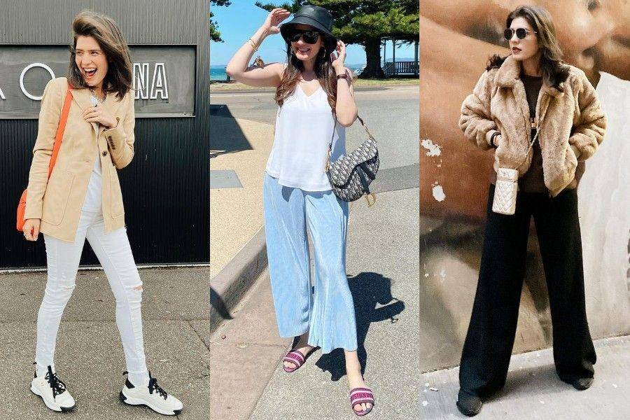 OOTD celana panjang ala Carissa Puteri (instagram.com/carrisa_puteri)