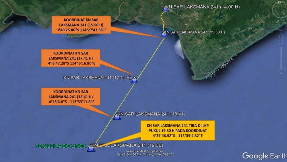 Kapal Tug Boat dari Banjarmasin Alami Kebocoran di Tengah Laut