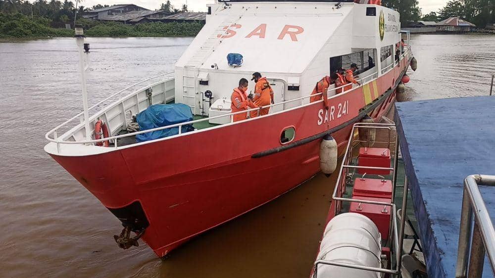 Kapal SAR dikerahkan untuk evakuasi korban (dok.istimewa)