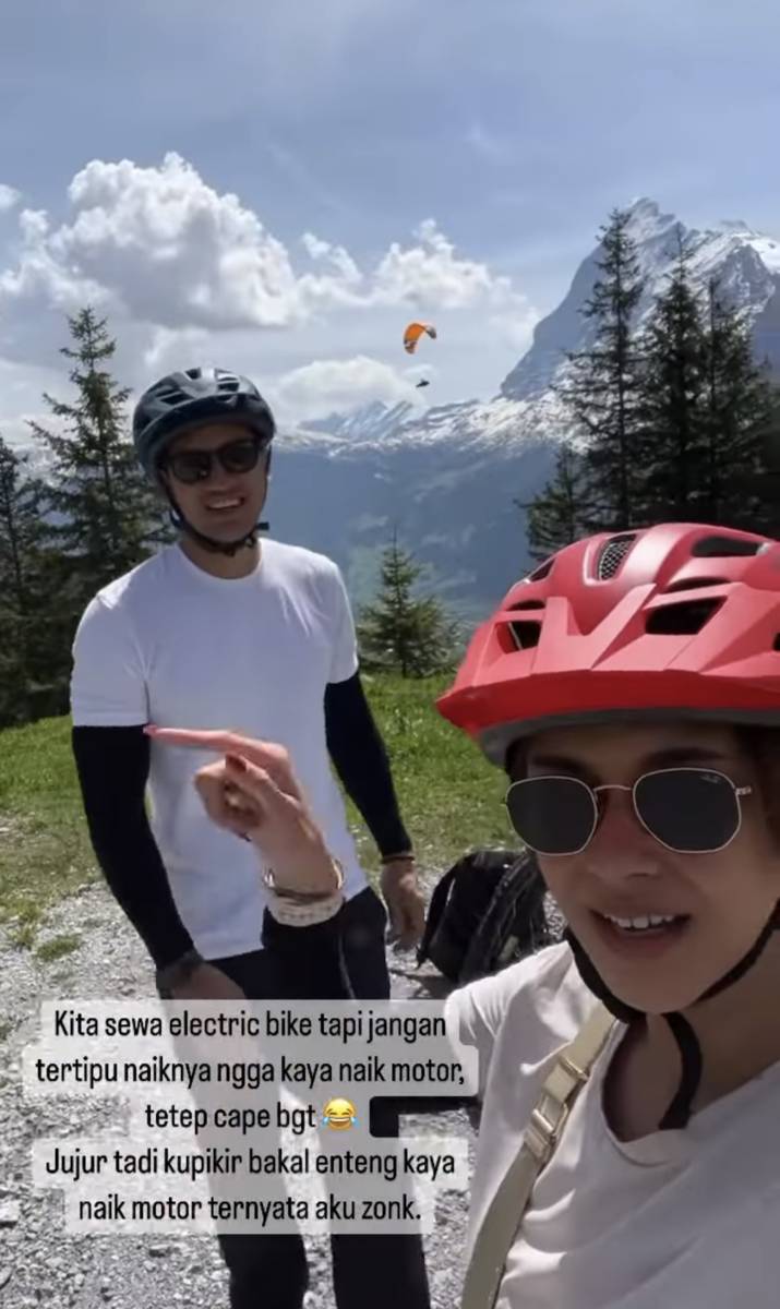 potret liburan Nana Mirdad dan Andrew White ke Swiss (instagram.com/nanamirdad_)