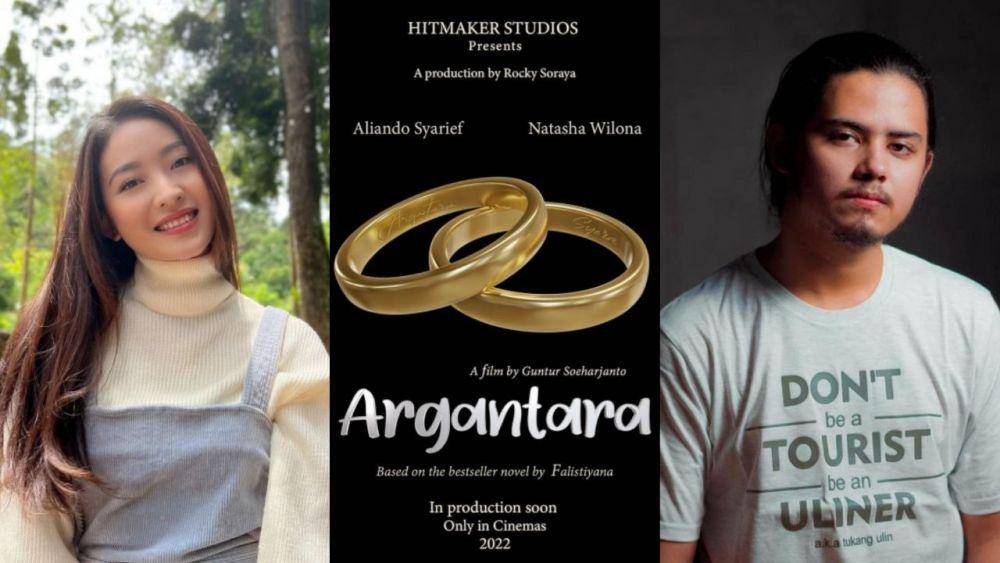 Natasha Wilona dan Aliando bintangi film Argantara (instagram.com/natashawilona12 | (intagram.com/aliandooo) | (instagram.com/hitmakestudios)