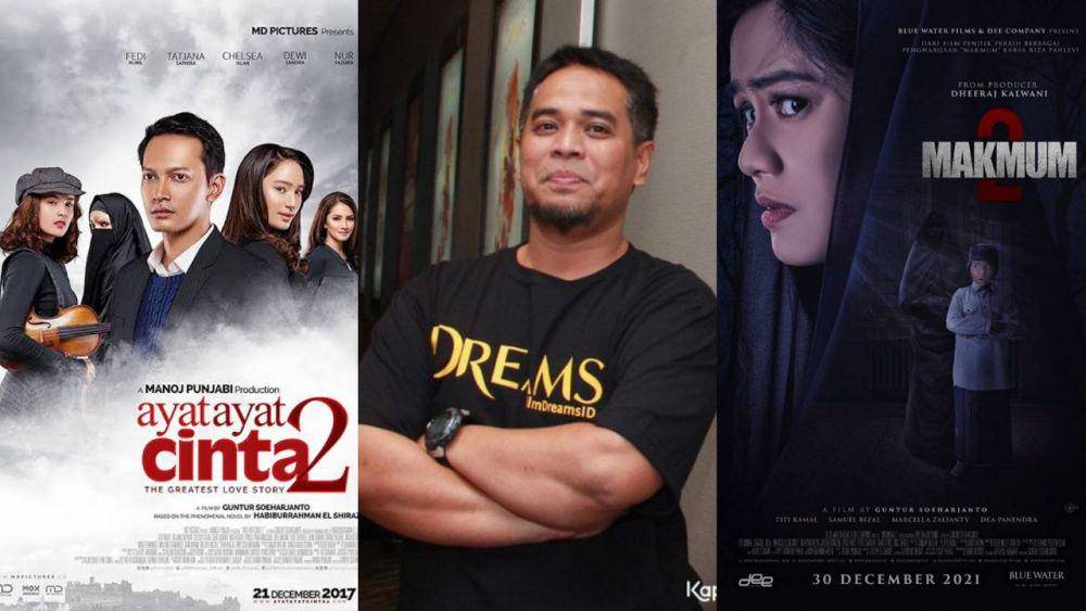 Guntur Soeharjanto sutradara film Ayat - Ayat Cinta 2 dan Makmum 2 (dok.berbagai sumber)
