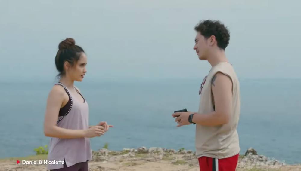 cuplikan adegan Cinta Laura dalam series 'Daniel and Nicolette' (youtube.com/Vidio)