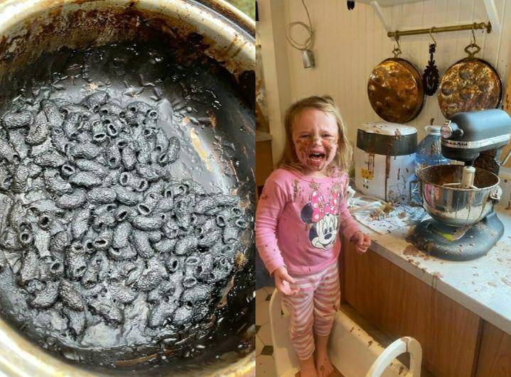 insiden lucu ketika memasak (reddit.com/joycnotes | reddit.com/bikinireef)