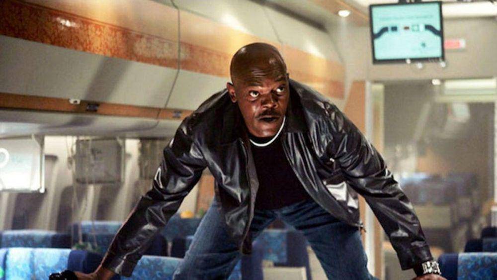 Samuel L. Jackson dalam salah satu film ikoniknya, "Snakes on a Plane" (dok. New Line Cinema/Snakes on a Plane)