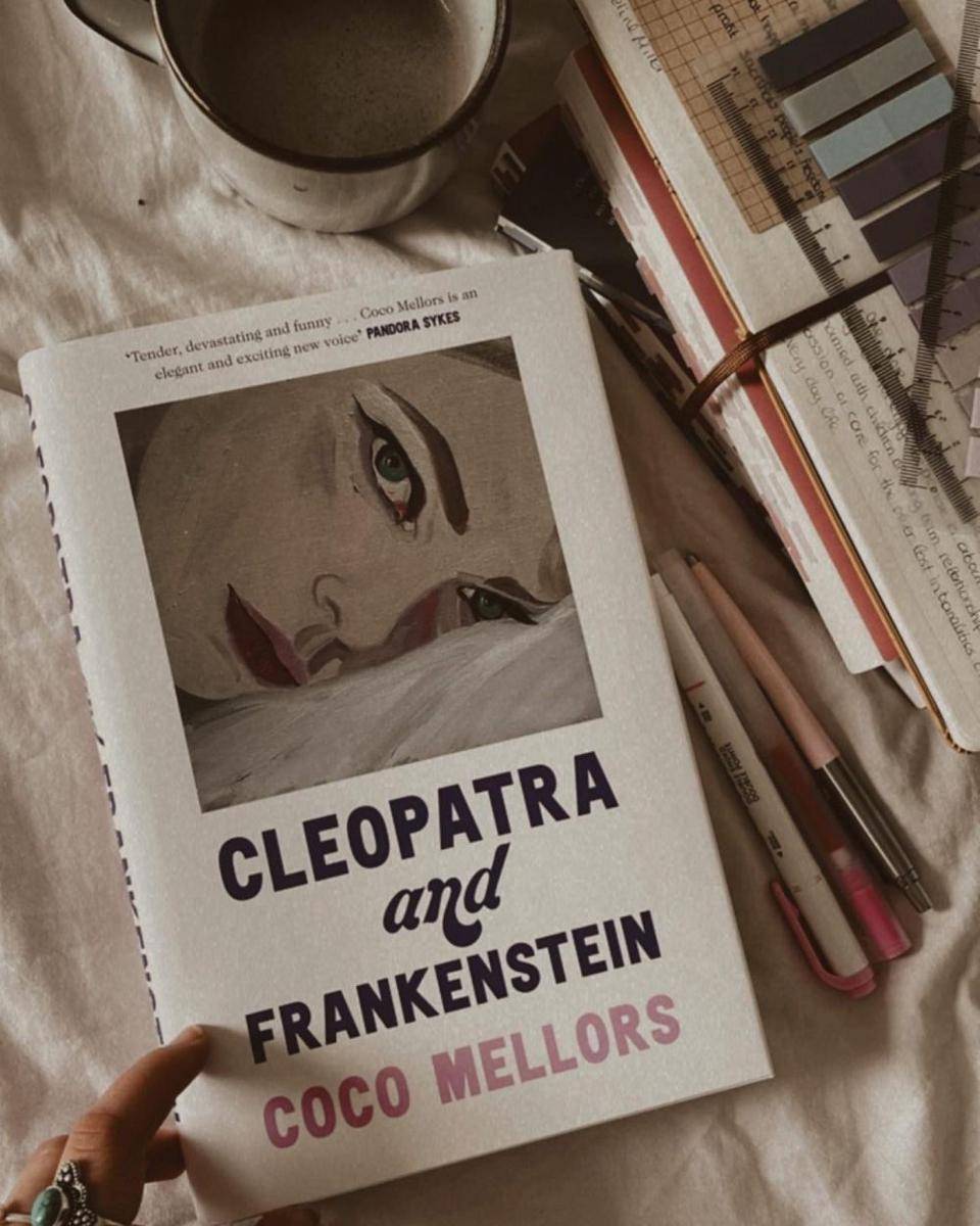 novel Cleopatra and Frankenstein (instagram.com/thebookorchestra)