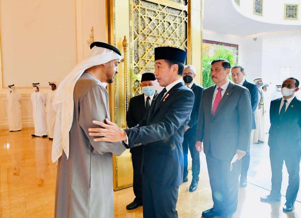 Dari AS, Jokowi Takziah Wafatnya Sheikh Khalifa di Abu Dhabi