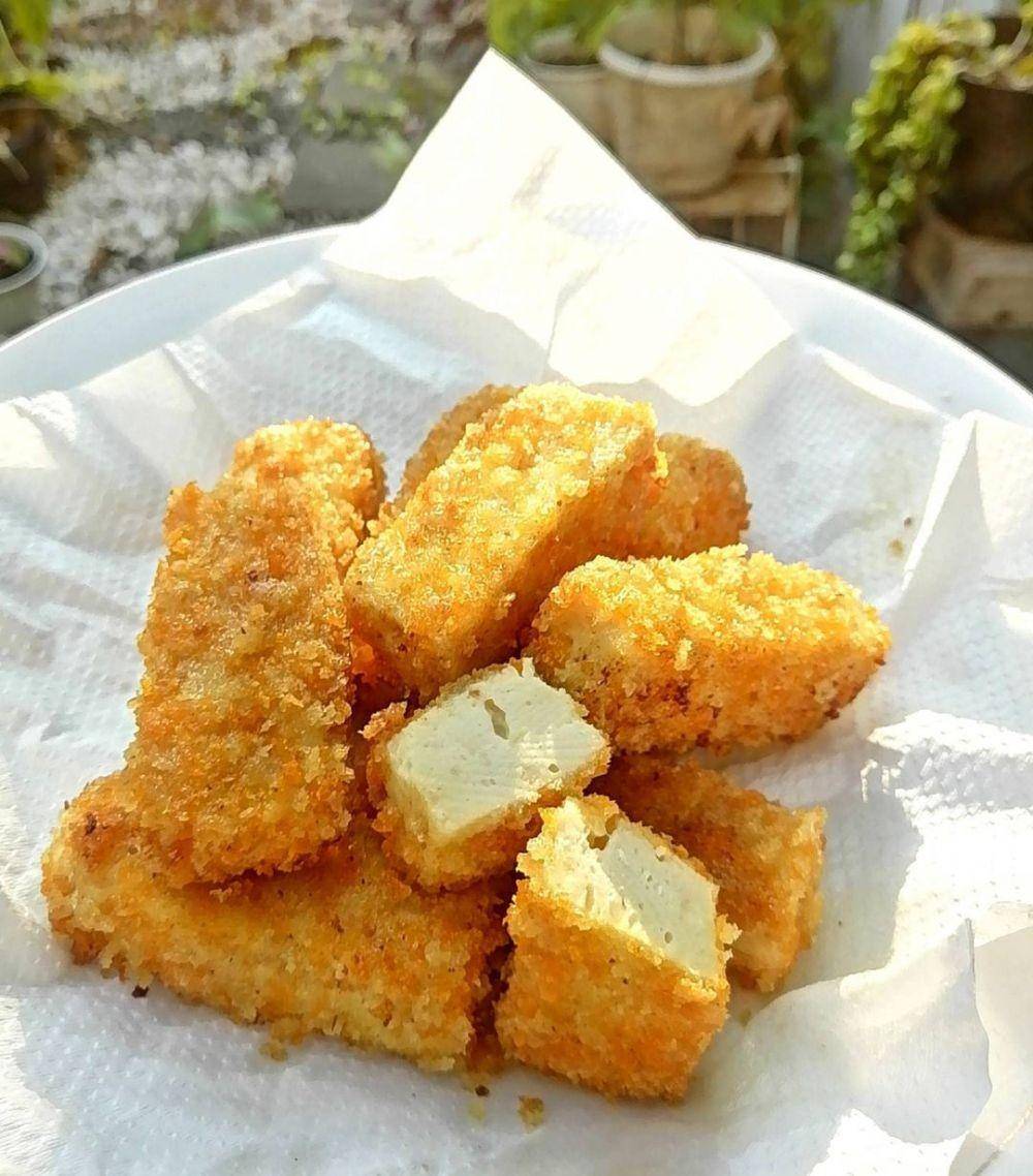 Ilustrasi nugget ayam sederhana (instagram.com/gita_novriyanti)