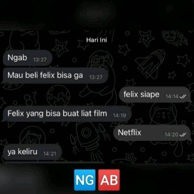 chat bahas film (instagram.com/awreceh.id)