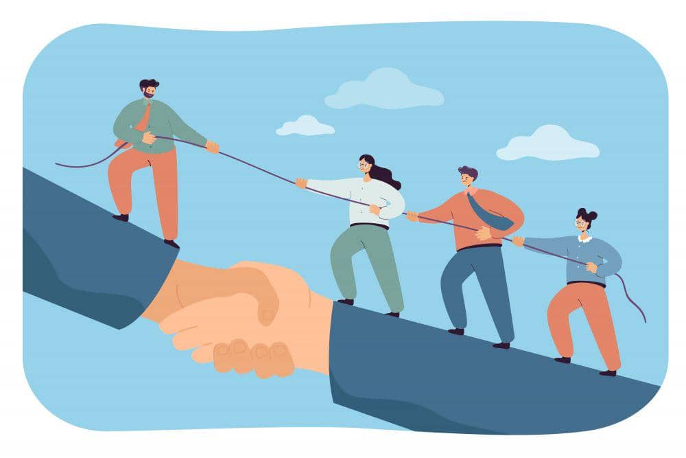 Ilustrasi perjuangan (www.freepik.com/pch.vector)