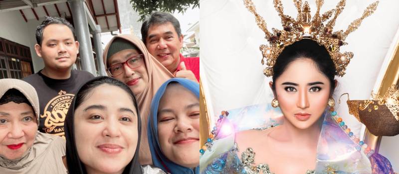 Dewi Perssik tanpa makeup. (Instagram.com/dewiperssik9)