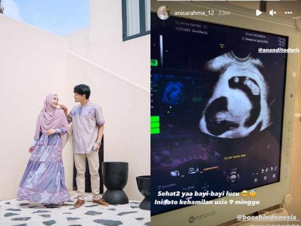 potret Bahagia Anisa Rahma dan suami umumkan hamil anak pertama (instagram.com/anisarahma_12)